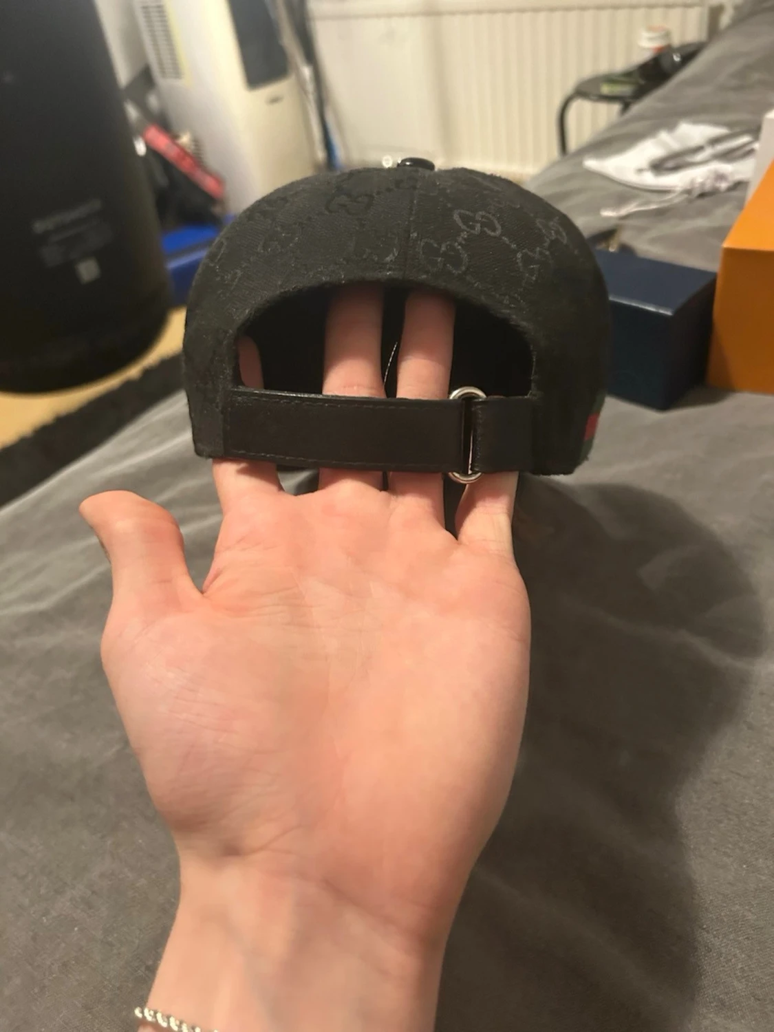 Svart keps från Gucci med monogram - 2