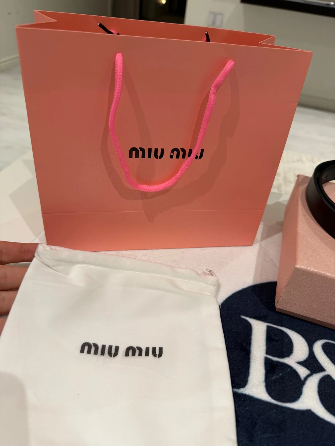 Miu Miu | Black belt 105cm - 2
