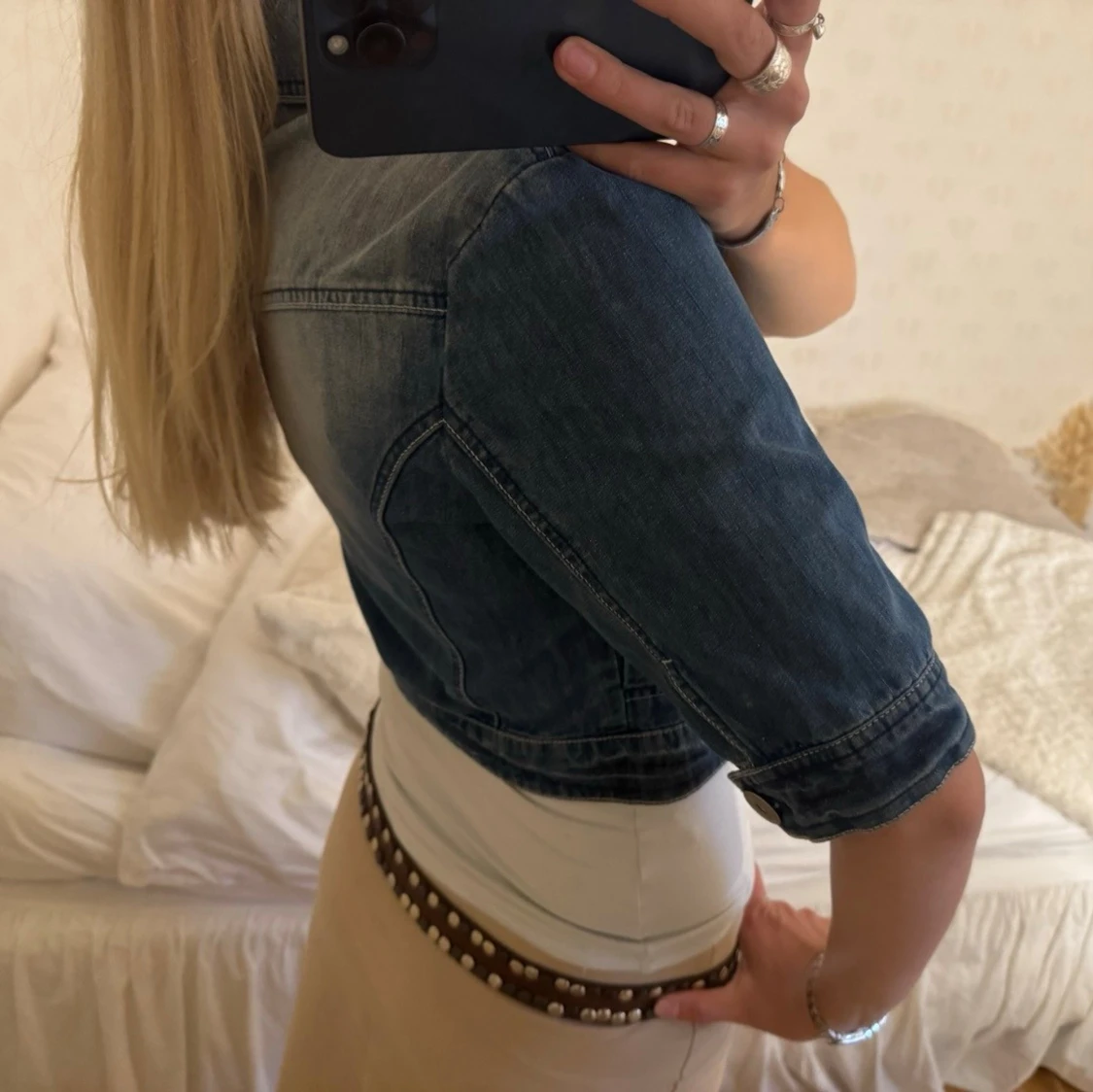 Denimjacka / bolero - 1