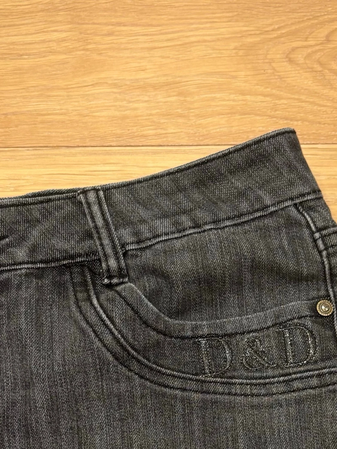 Svarta jeansshorts från D&D - 2