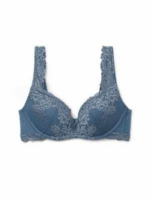 Blå  intimissimi BH - Säljer denna pretty flowers gioia intimissimi bh som inte längre finns på deras sida, därav pris🤗🤗 passar inte mig men skickar inte bilder på så fråga inte pls