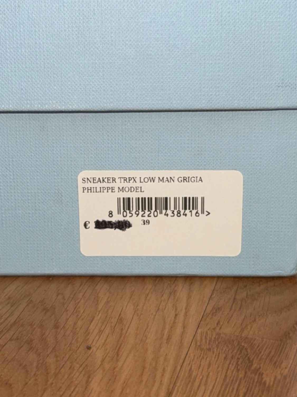 Grå Philippe Model sneakers i mocka - 4