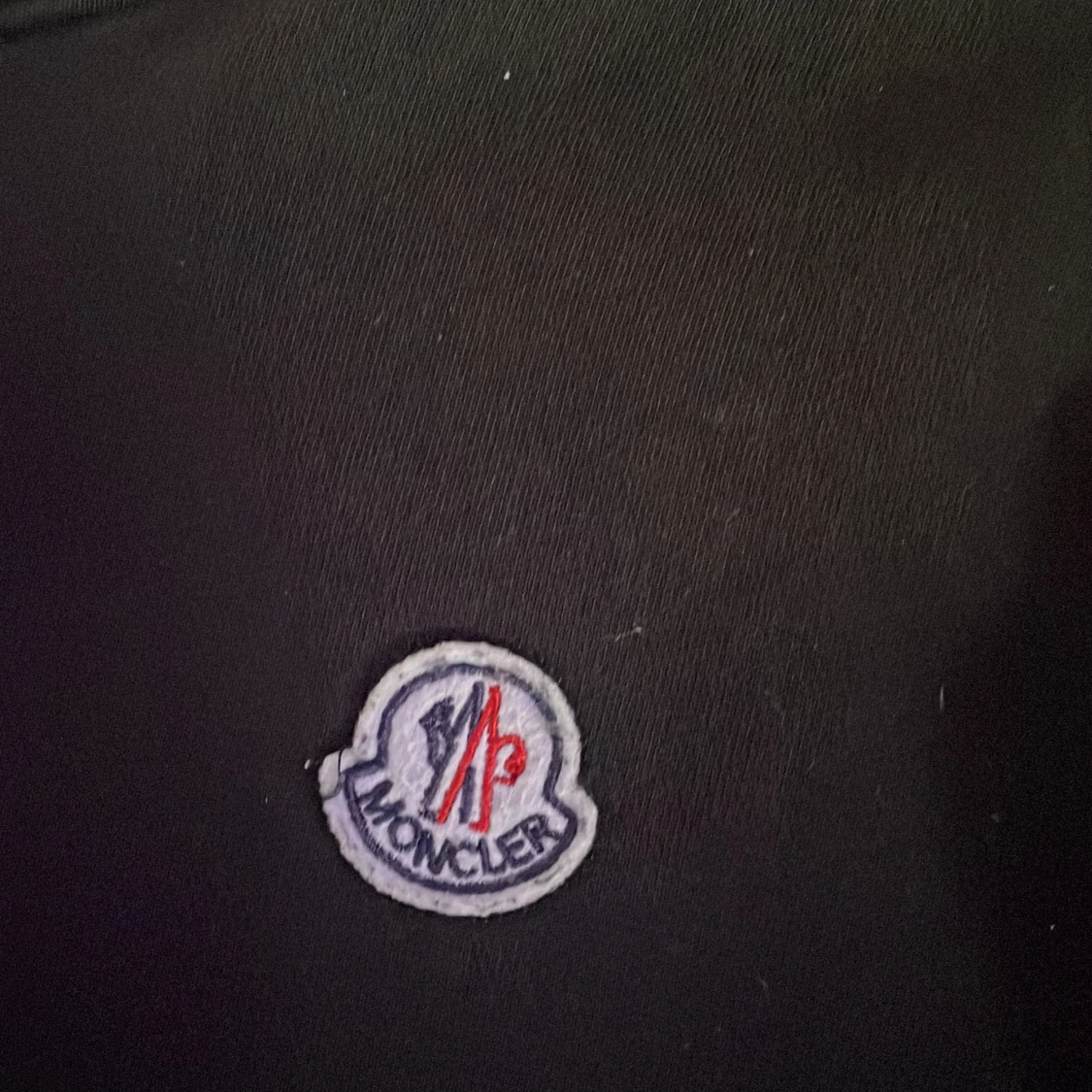 Svart Moncler sweatshirt i storlek S - 1
