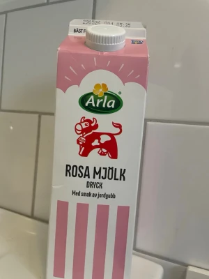 Rosa mjölk - Utgången Rosa mjölk, de ger extra taste 