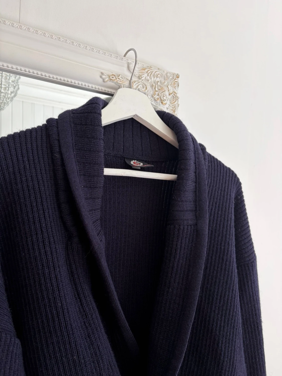 Mörkblå Cardigan kofta - Clipper Yachting Wear - 1