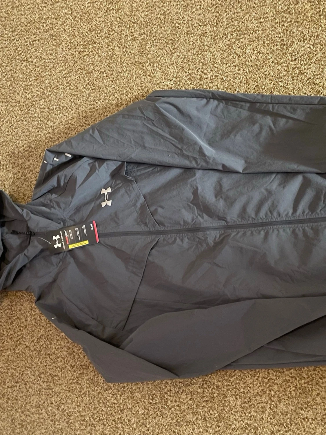Svart vindjacka från Under Armour
