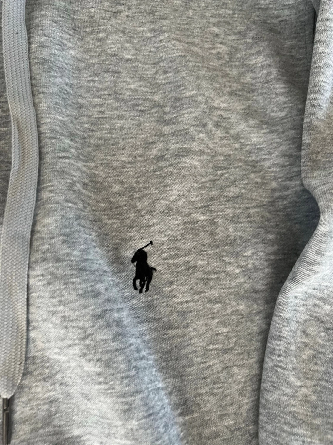 Grå zip-hoodie från Polo Ralph Lauren - 1