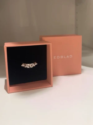  Edblad 16.80  - Silvrig Edblad ring i top skick, storlek 16.80 💖