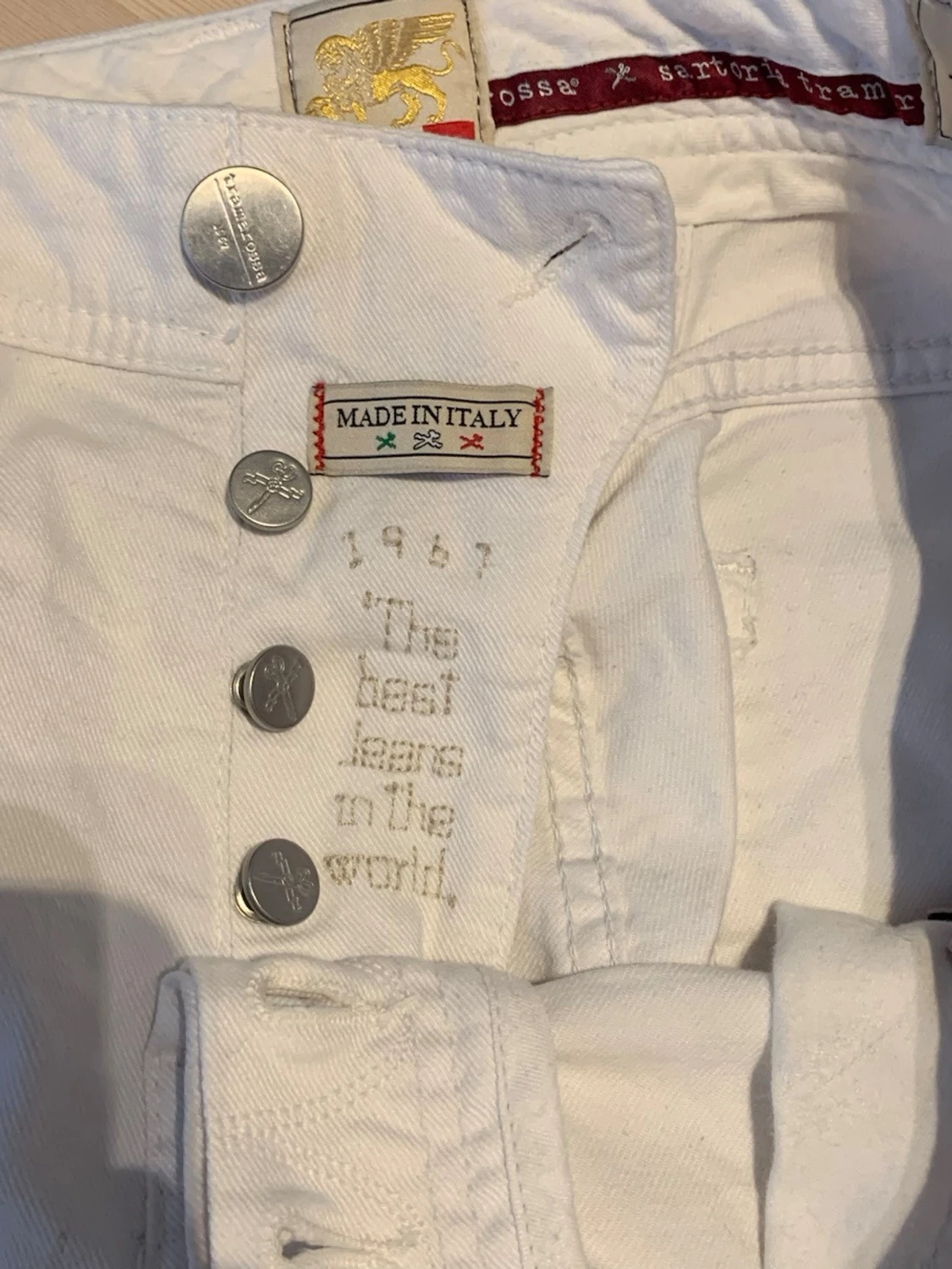 Vita raka jeans från Tramarossa  - 6