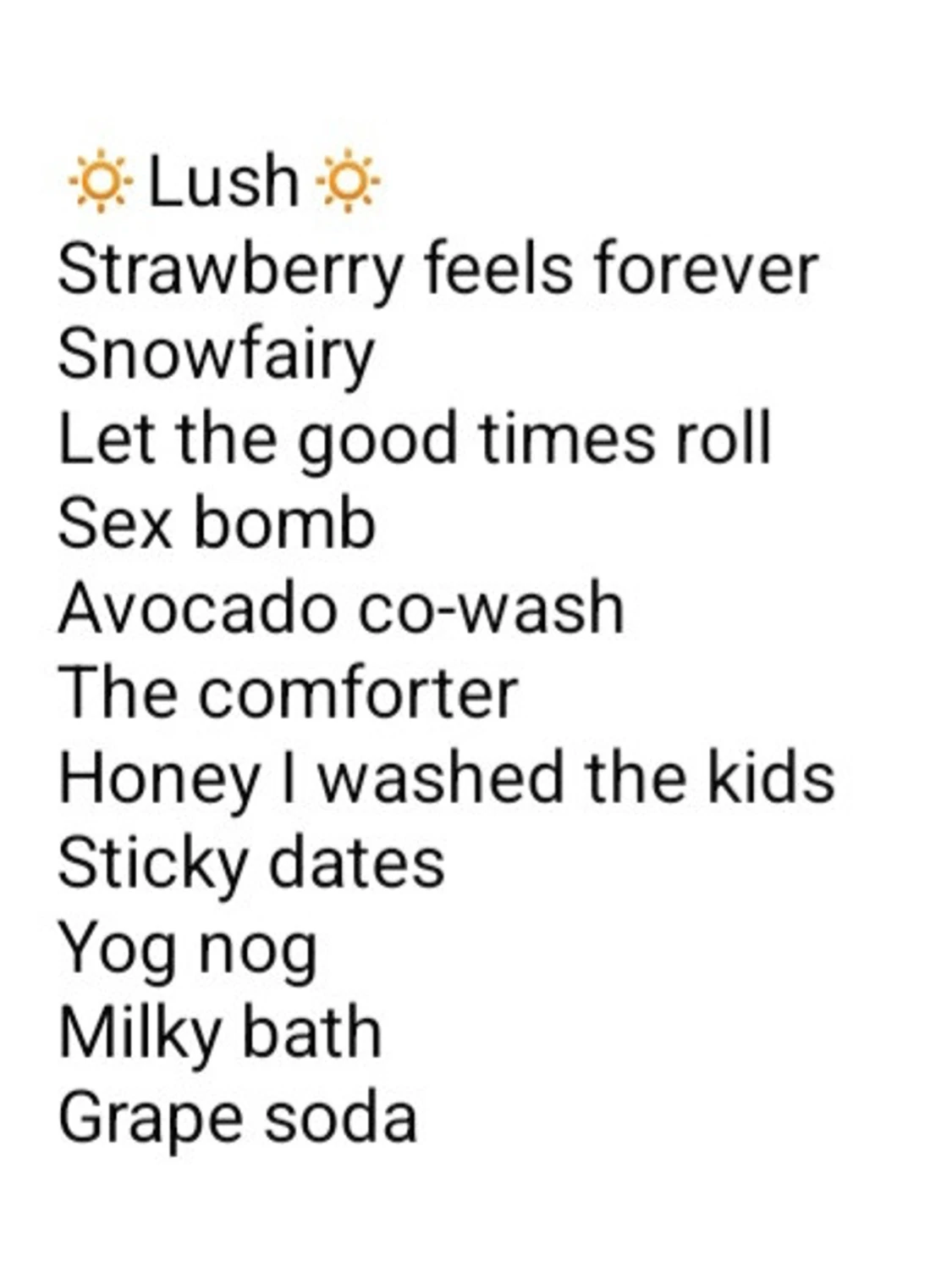 Lush splitpaket  - 1