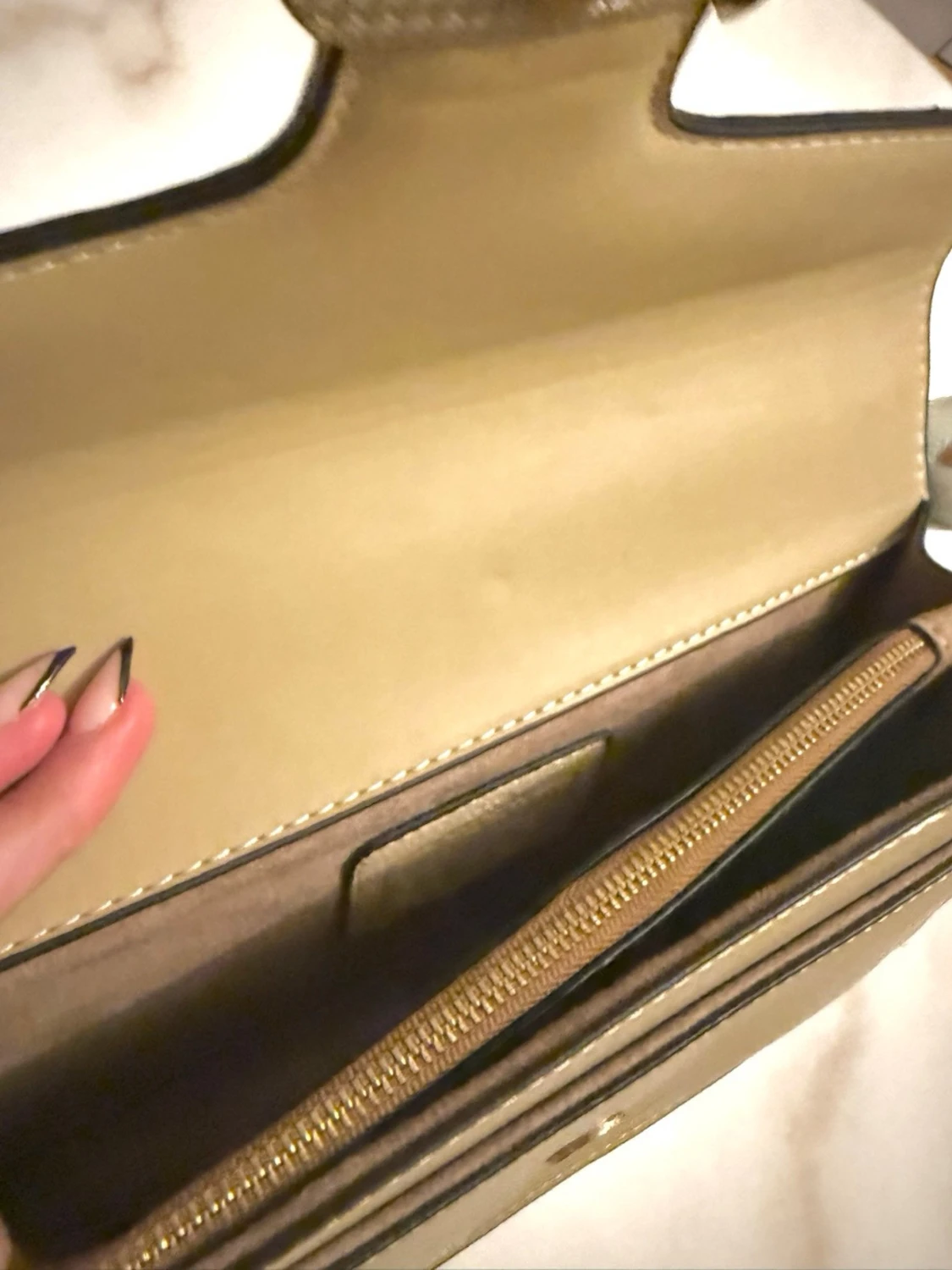 Beige väska från Coach - 1