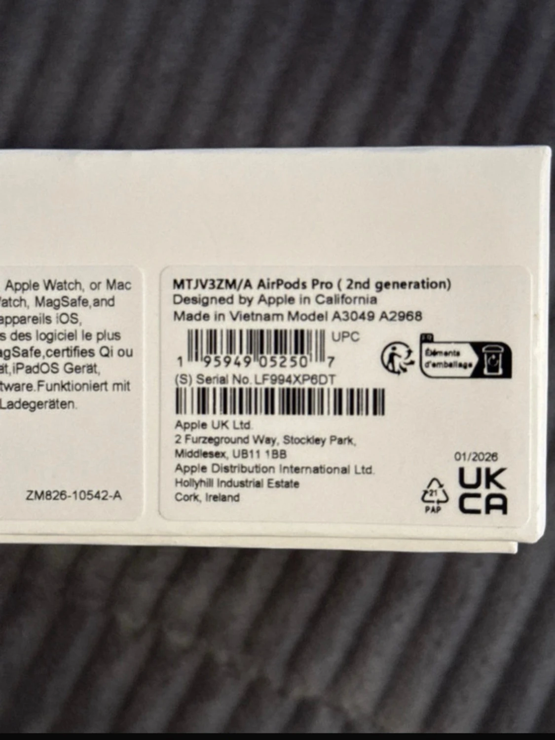 Apple AirPods Pro (USB-C) hörlurar - 5