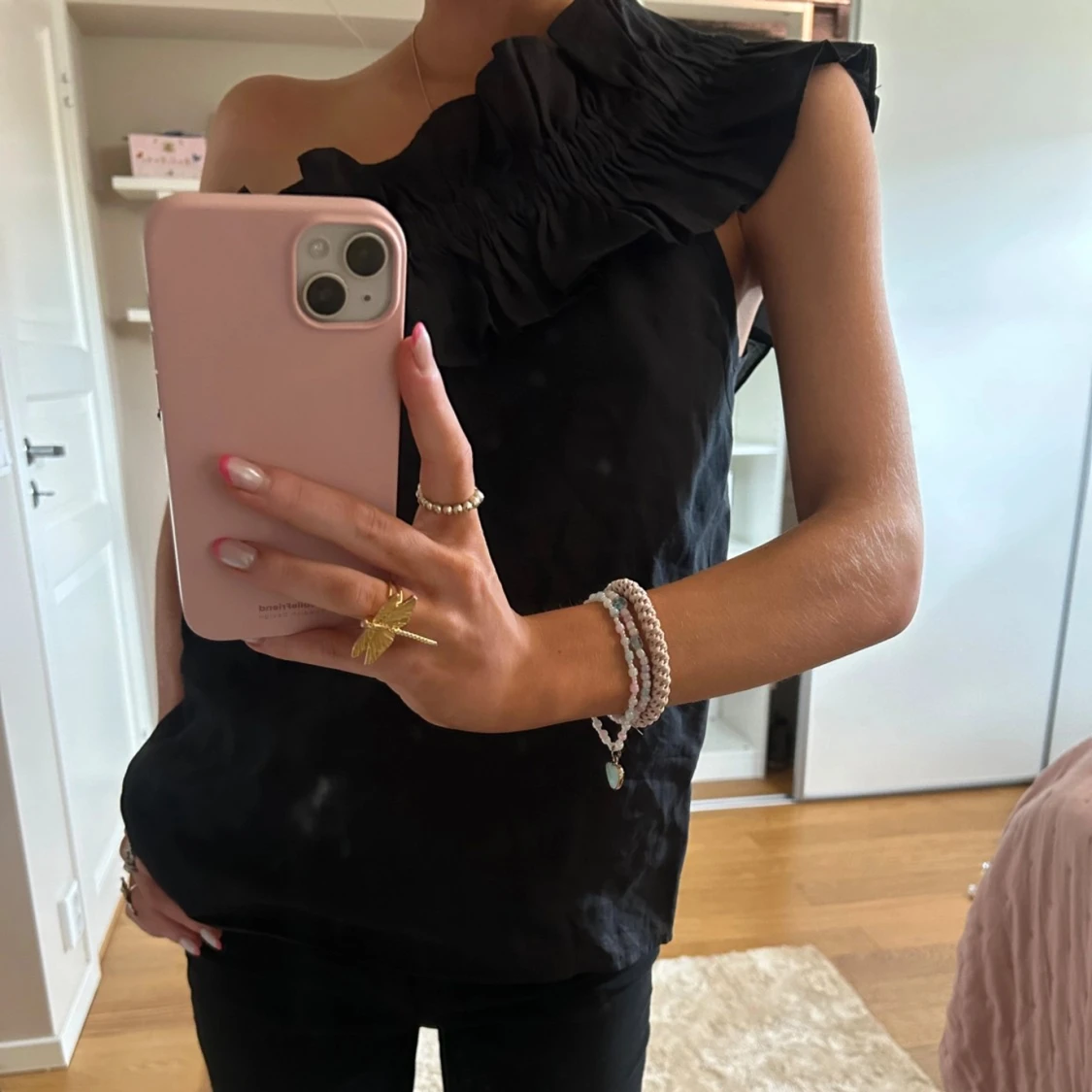 Offshoulder topp