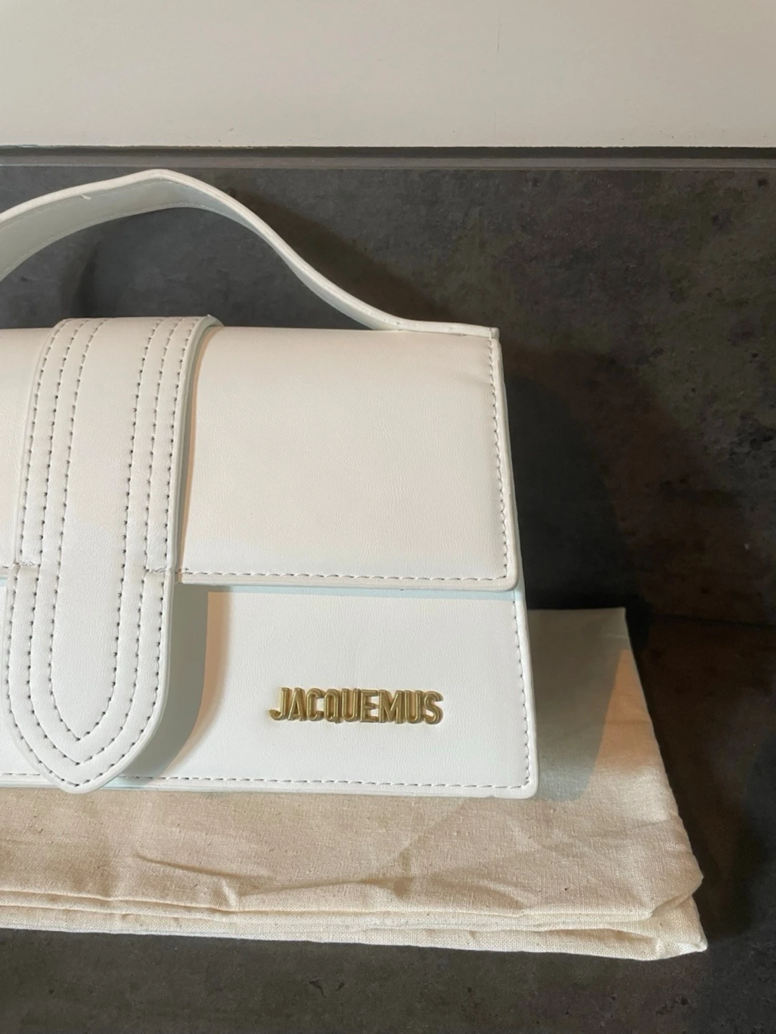 Vit Jacquemus väska - 2