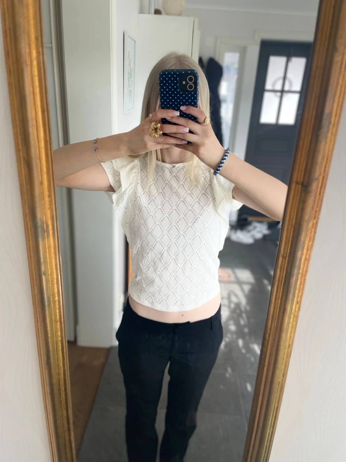 Vit blus