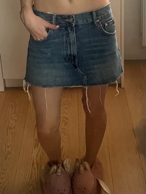 jeanskjol  - super gullig kjol🩷🩷