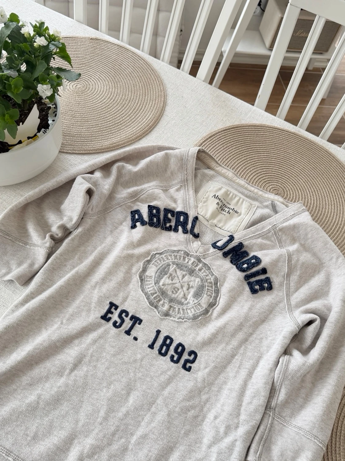Abercrombie & fitch vintage collegetröja  - 3