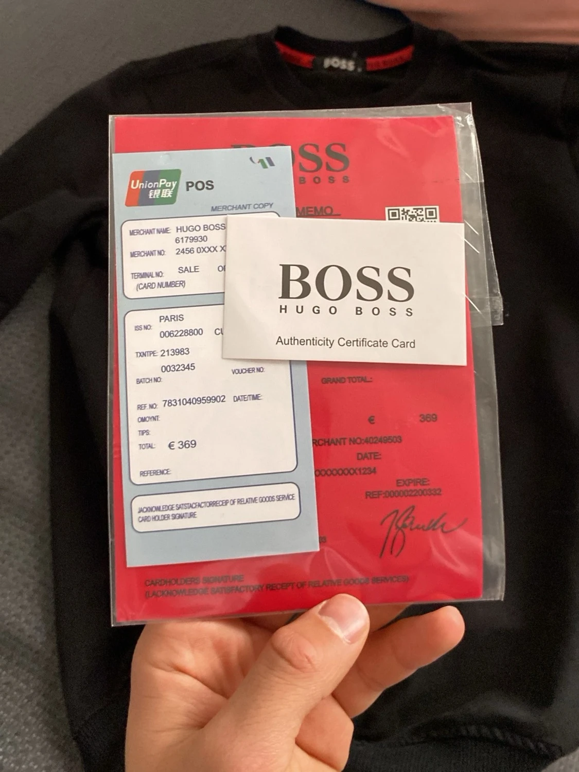 Boss tröja  - 1