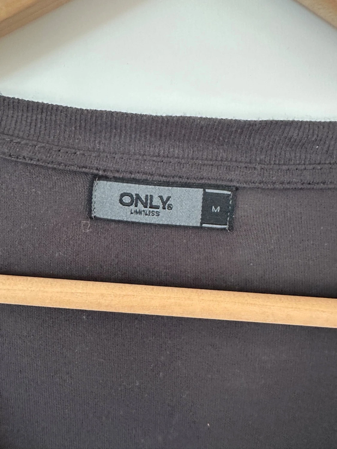 Mörkgrå draperad klänning ONLY, storlek M - 2