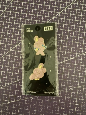 Bt21 Cooky pins  - 2st Cooky pins 