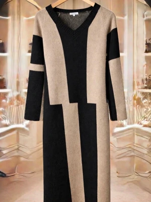 Stickad klänning - Bubbleroom 