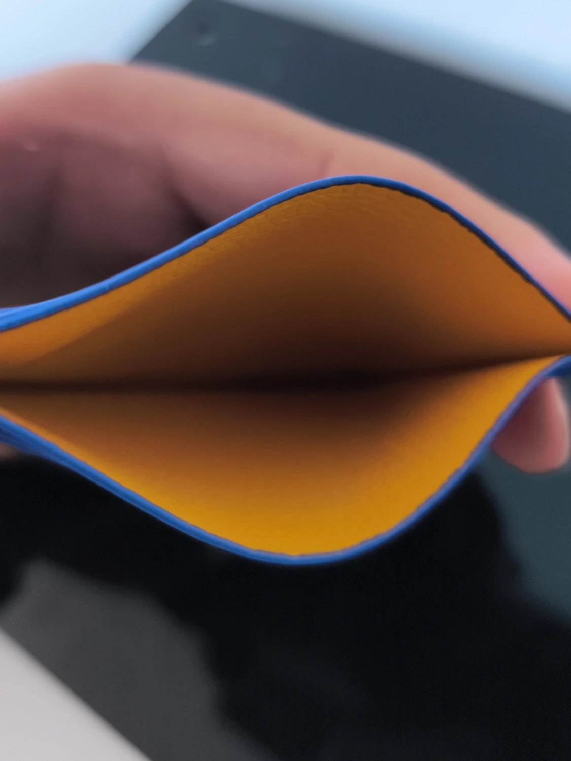 Plånbok i blå färg  - 4