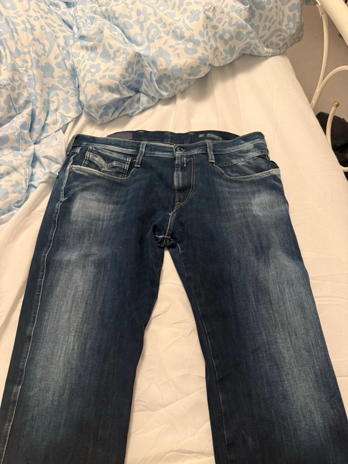 Blå jeans Anbass herrmodell
