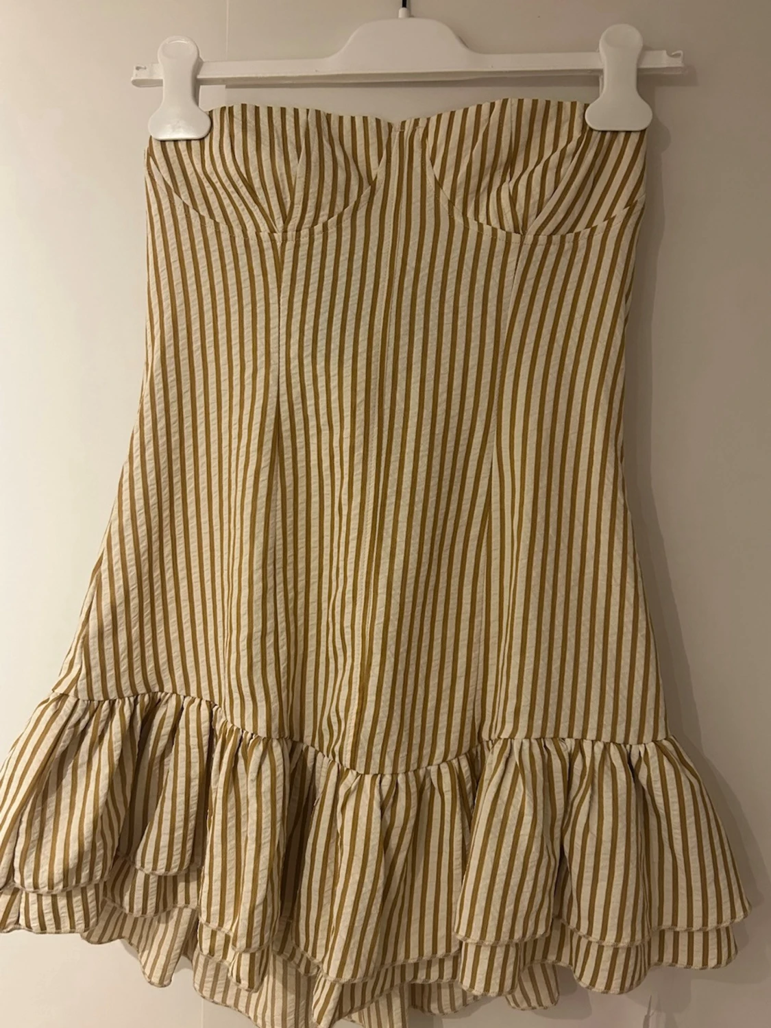 Randig bandeau klänning - 1