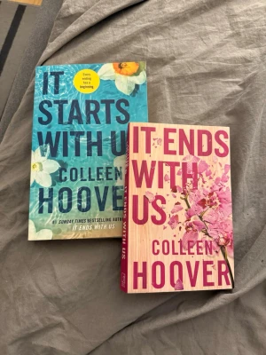 Collen hoover - Säljer collen hovers 2 böcker it ends with us och it starts with us