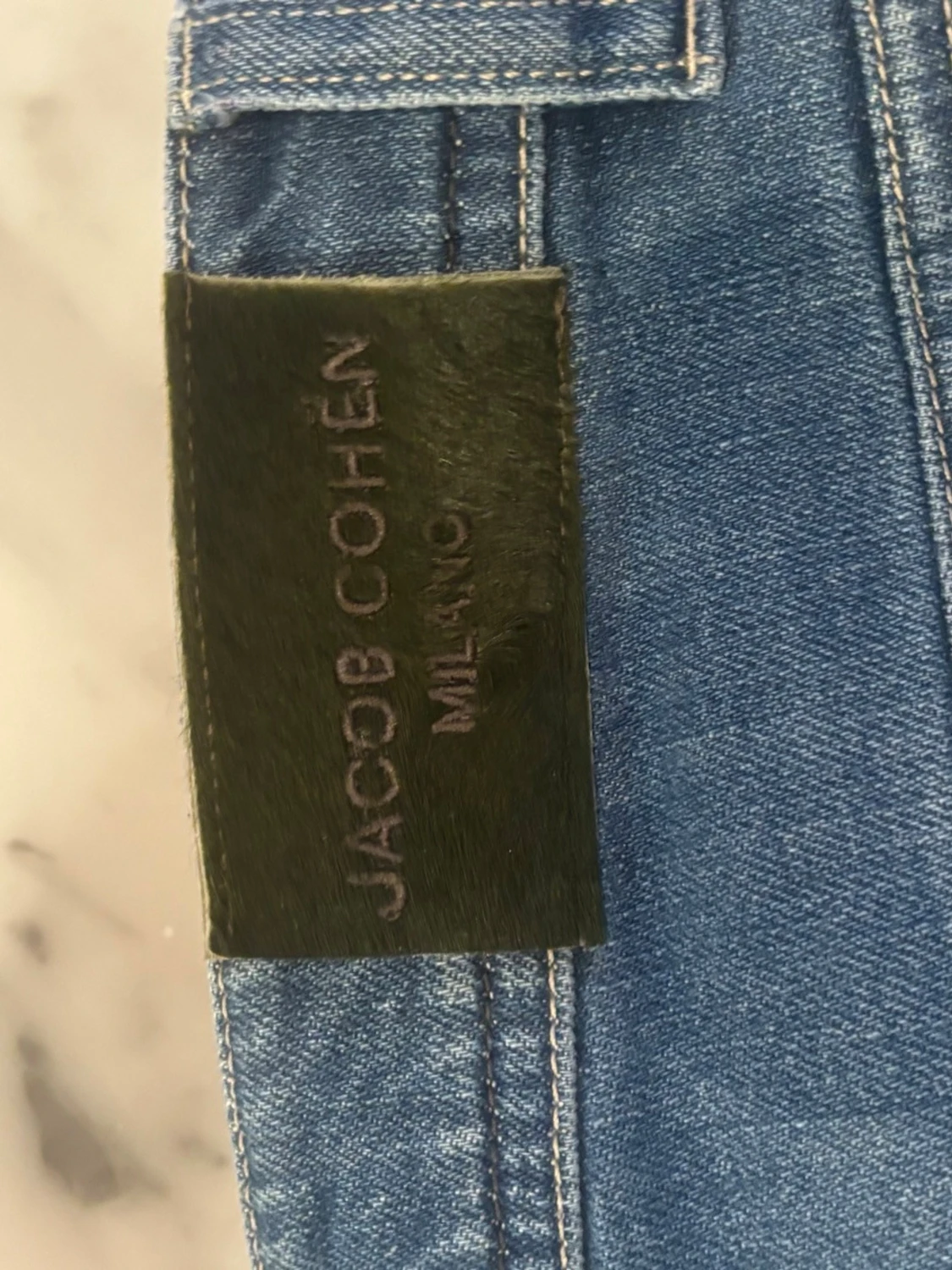 Blå slim fit jeans från Jacob Cohen - 5