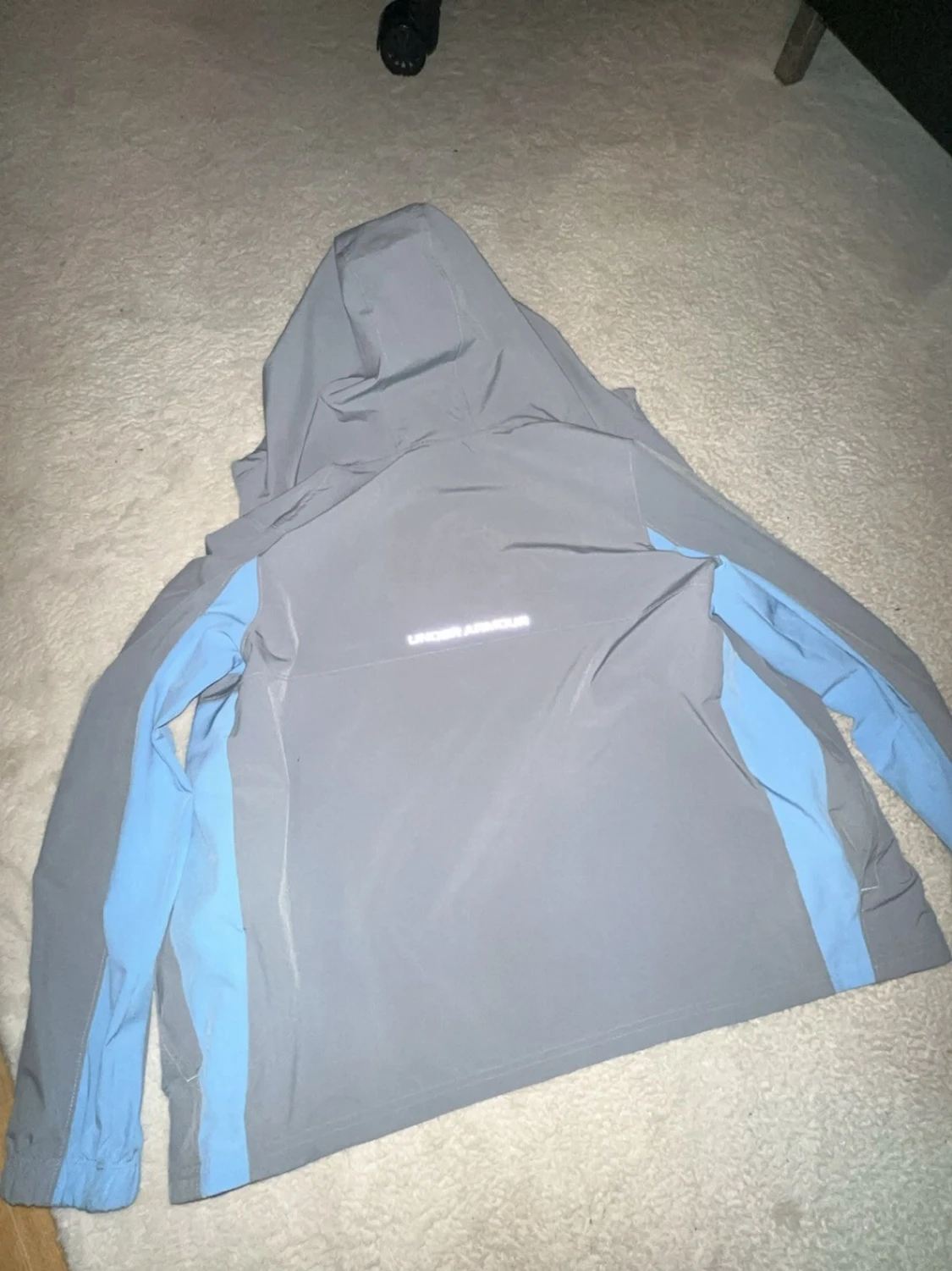 Grå och ljusblå vindjacka Under Armour - 1