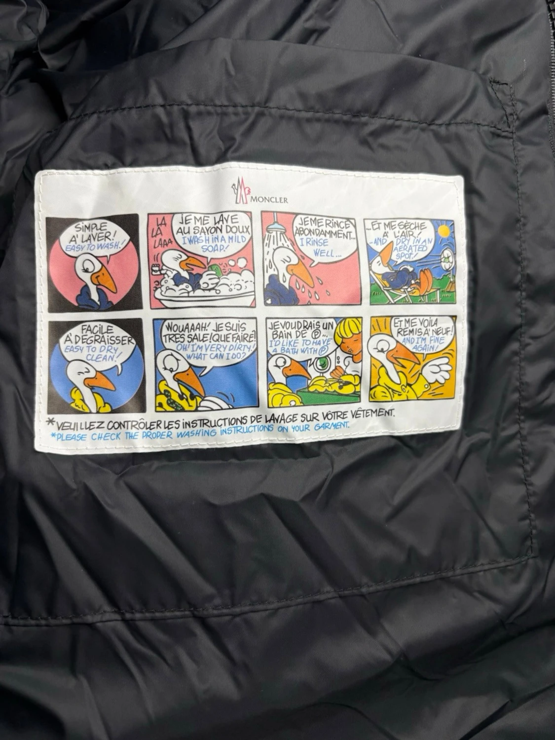 Svart dunväst från Moncler - 2