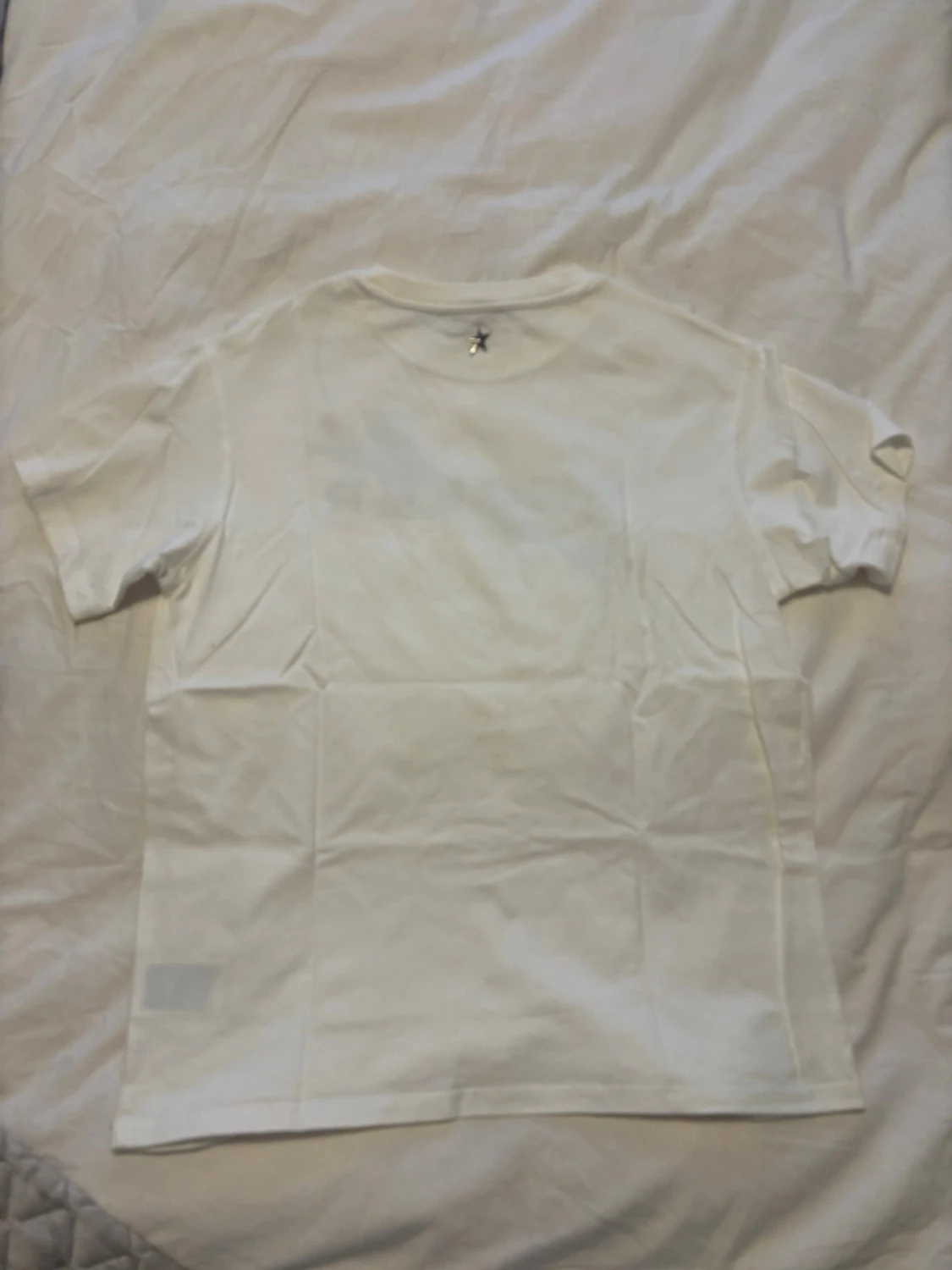 Vit Mugler T-shirt med tryck - 1