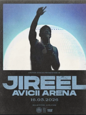 Jireel konsert - Säljer två sitt platser till jireels konsert 16 maj 