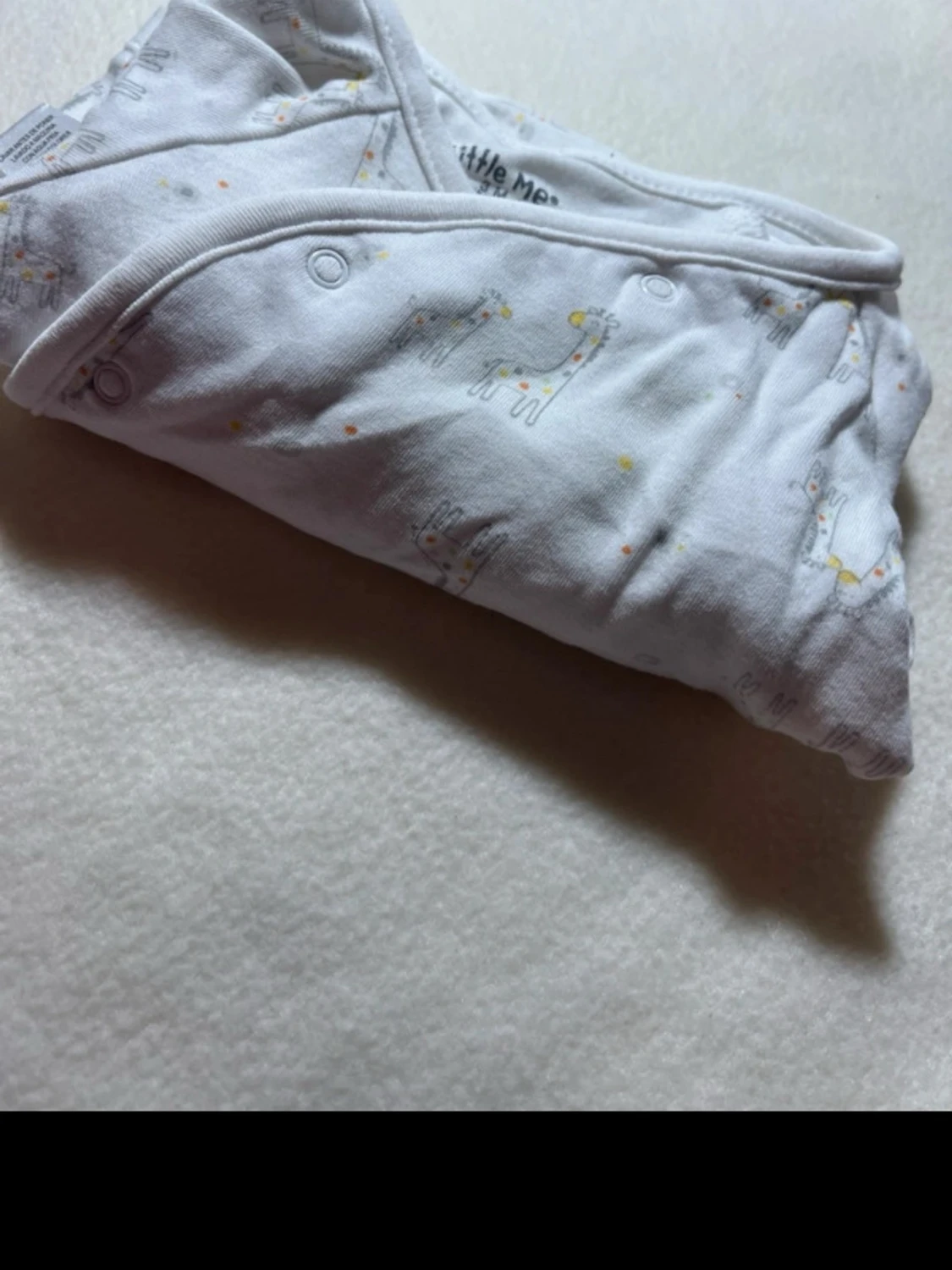 Vit långärmad body med kaniner H&M - 3