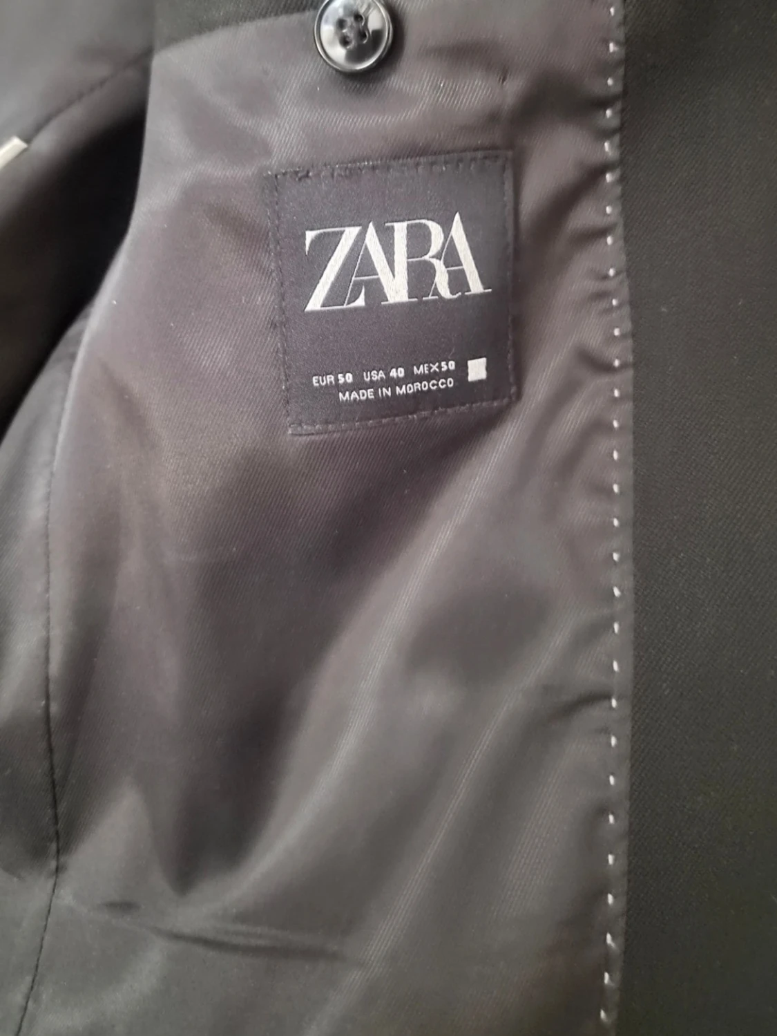 Svart Zara klassisk kavaj - 2