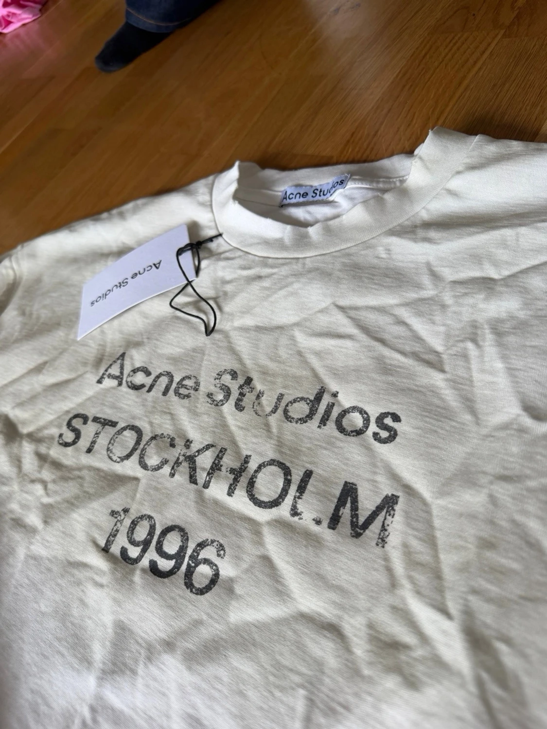 Vit långärmad Acne Studios tröja - 2