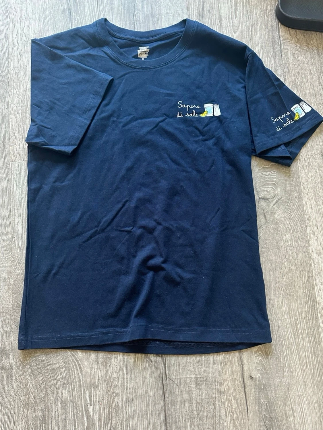 Saint Barth inspired Mörkblå t-shirt Sapore di Sale