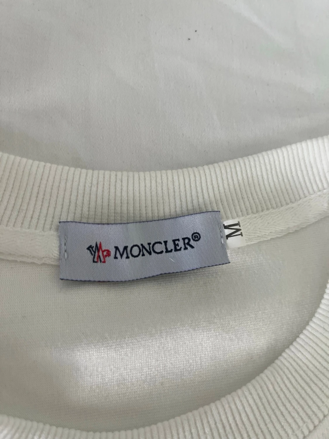 Vit sweatshirt från Moncler - 3