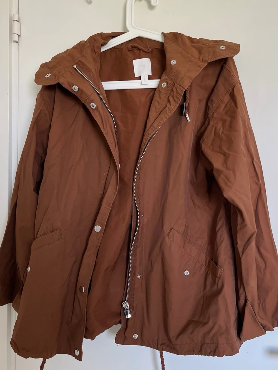 Brun parkasjacka från H&M