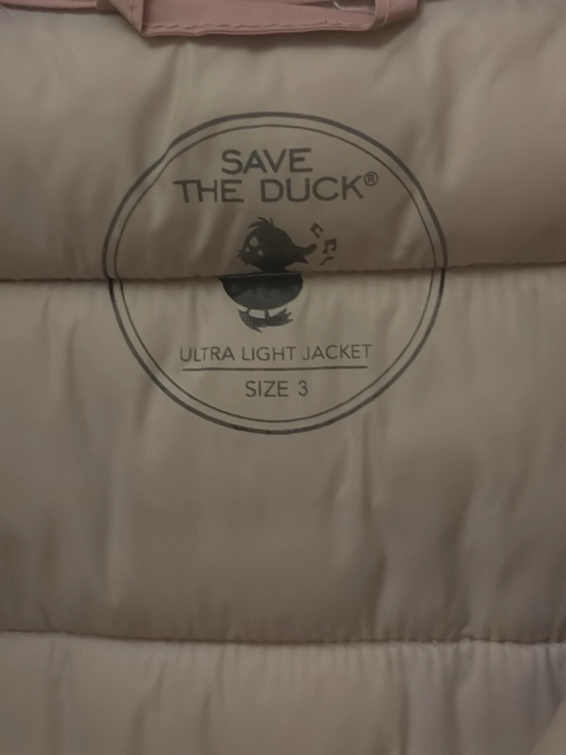 Ljusrosa dunväst med dragkedja - 3