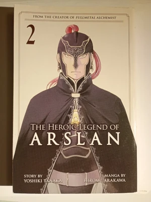 Arslan 2 English  - Volym 2 av The heroic legend of Arslan på engelska.