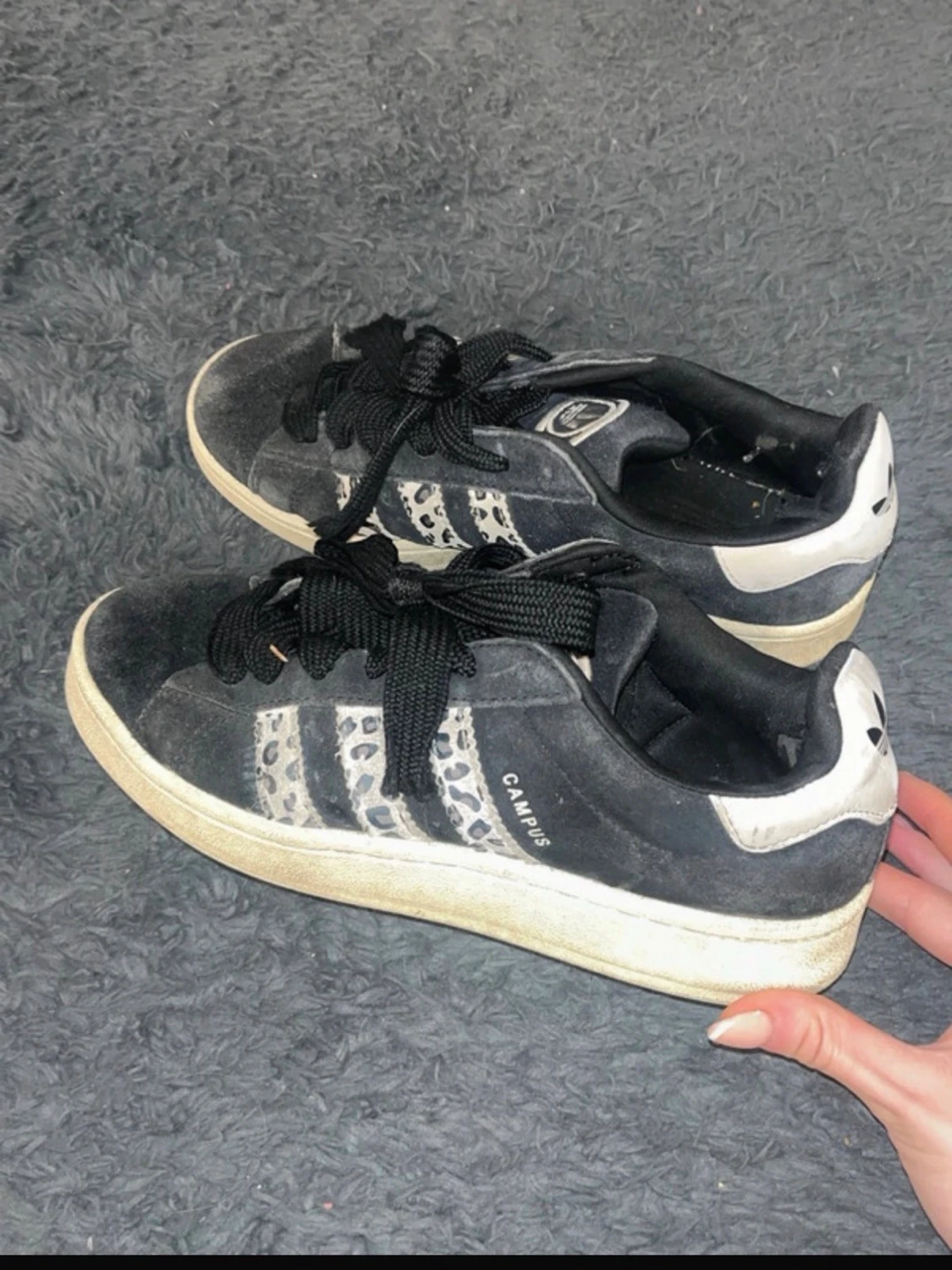 Adidas Campus sneakers leopardmönster - 3