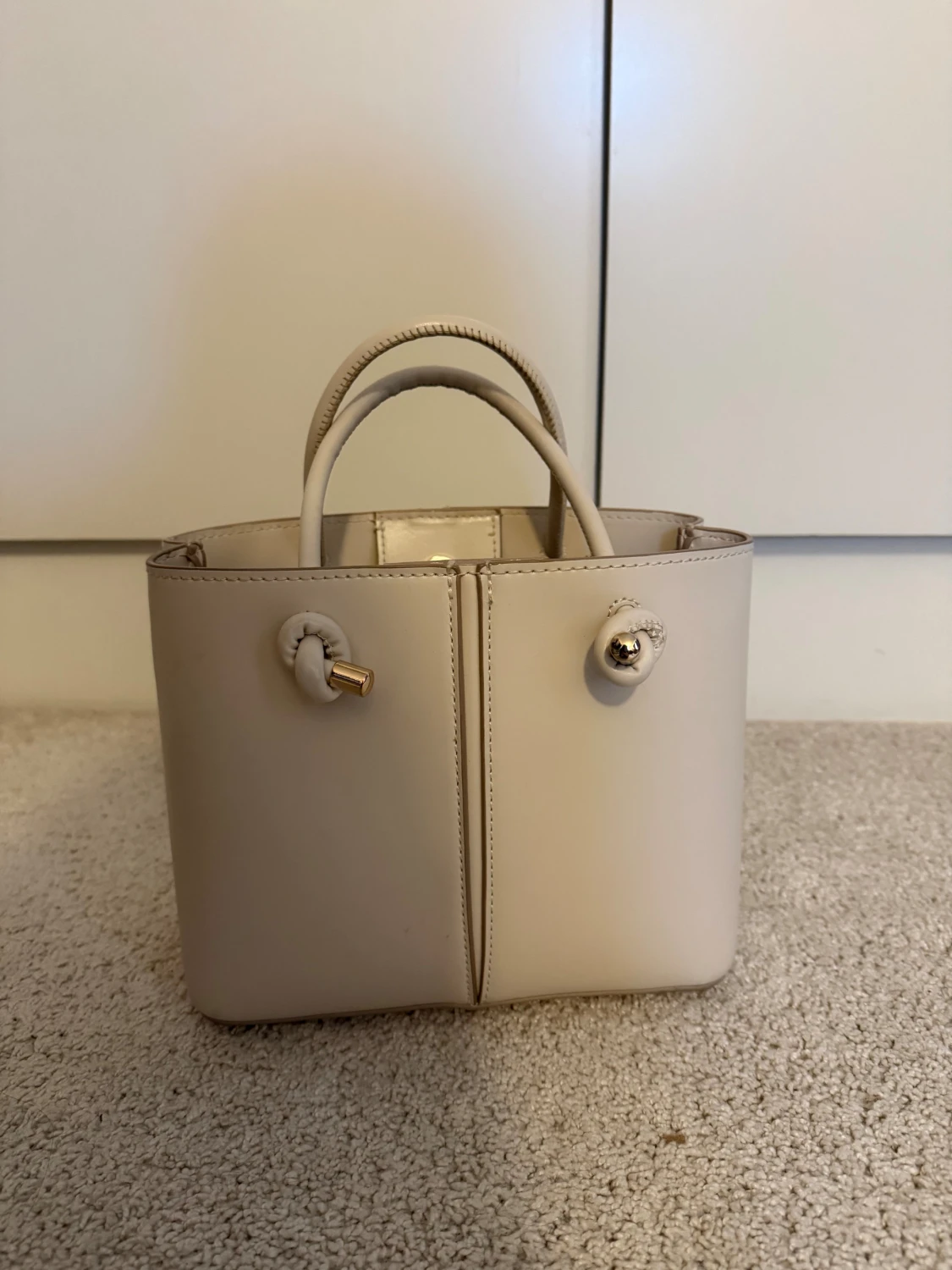 Beige handväska  - 2