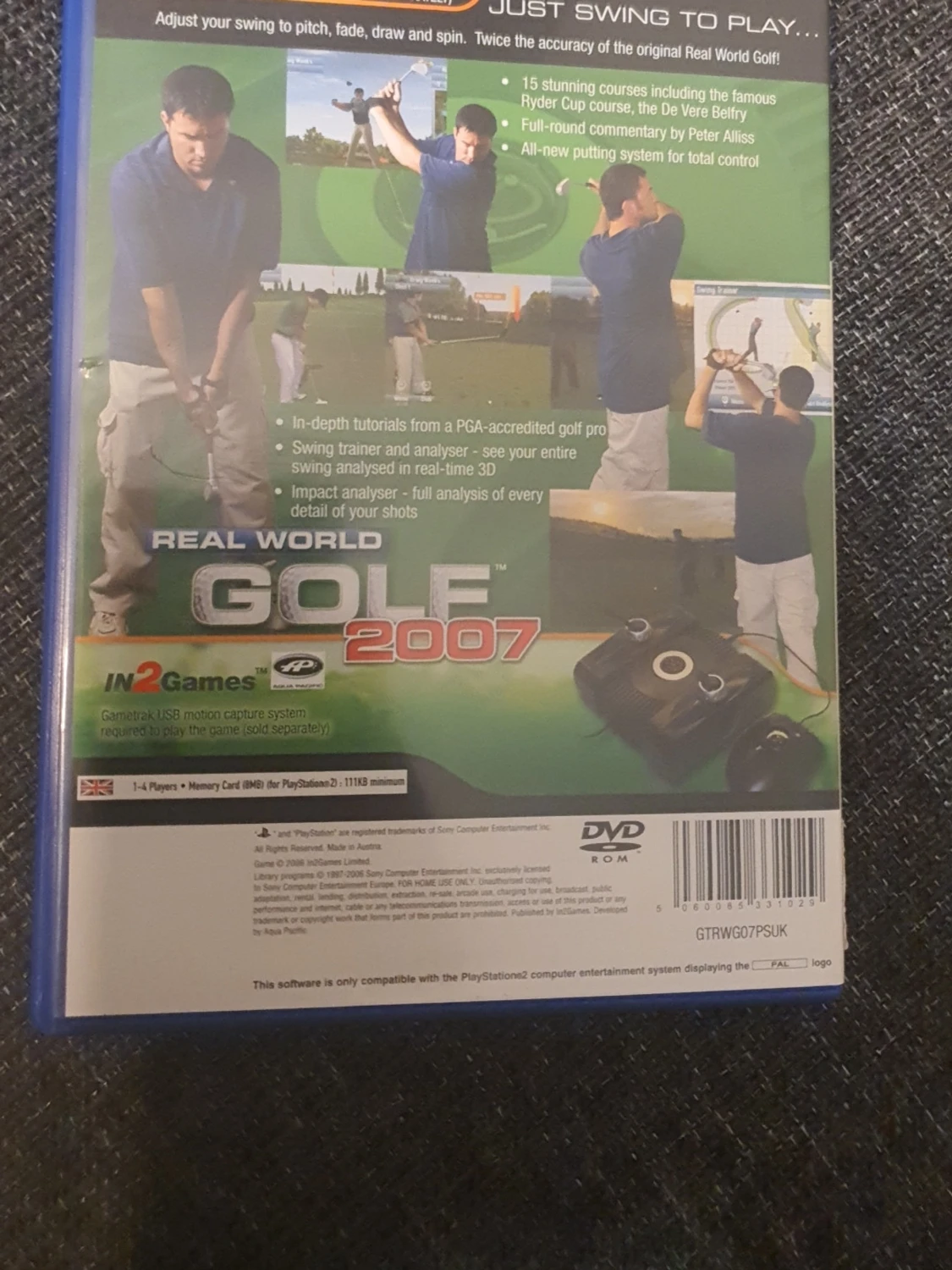 Real World Golf 2007 PS2 spel - 1