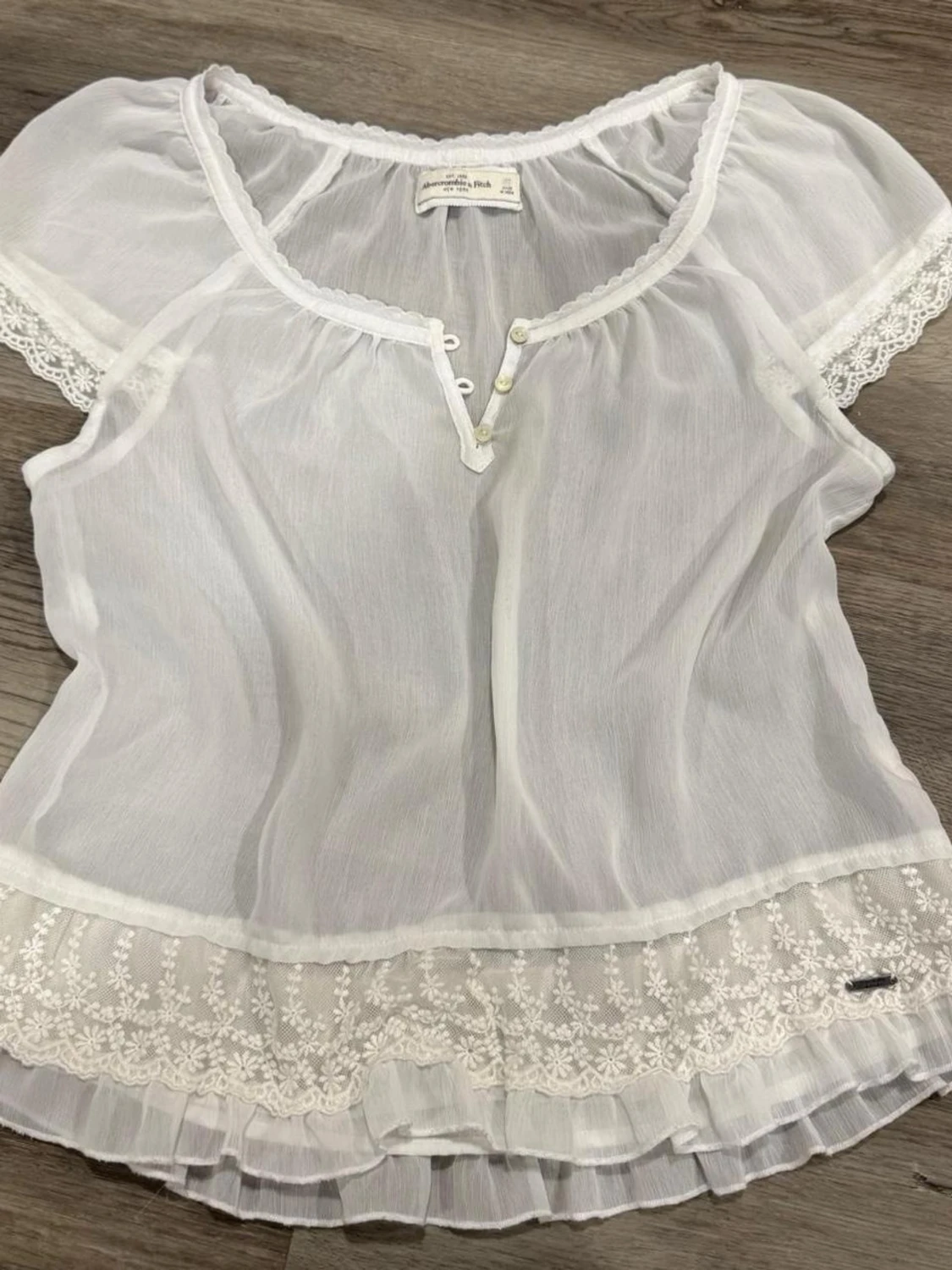 Romantisk blus från Ambercrombie & Fitch - 1