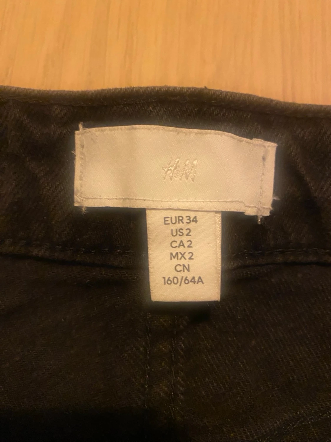 Svarta jeansshorts h&m - 2