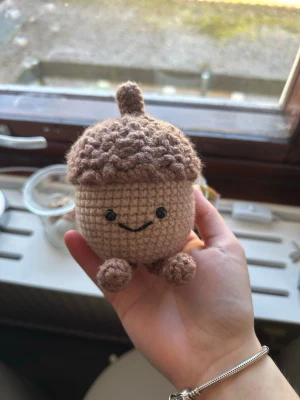 Virkad jellycat ekollon  - Har säkerhetsögon som inte är lämpliga för barn under 3 år💗