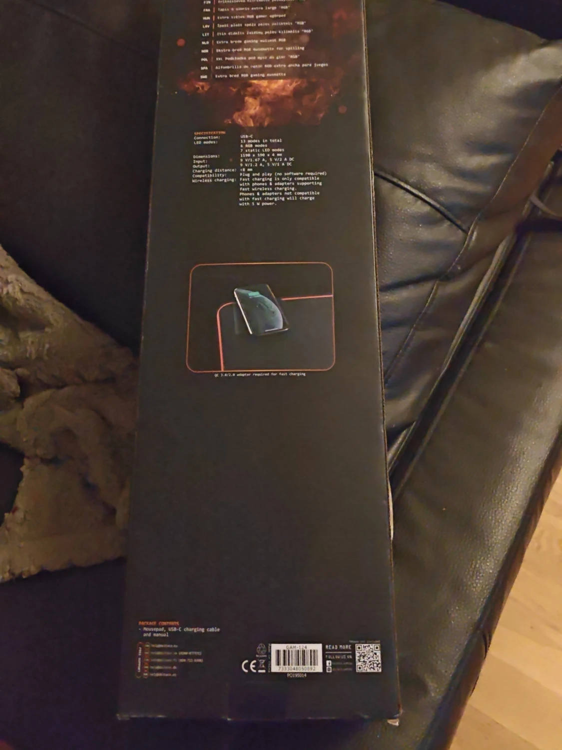 Trådlös laddningsplatta RGB - 2
