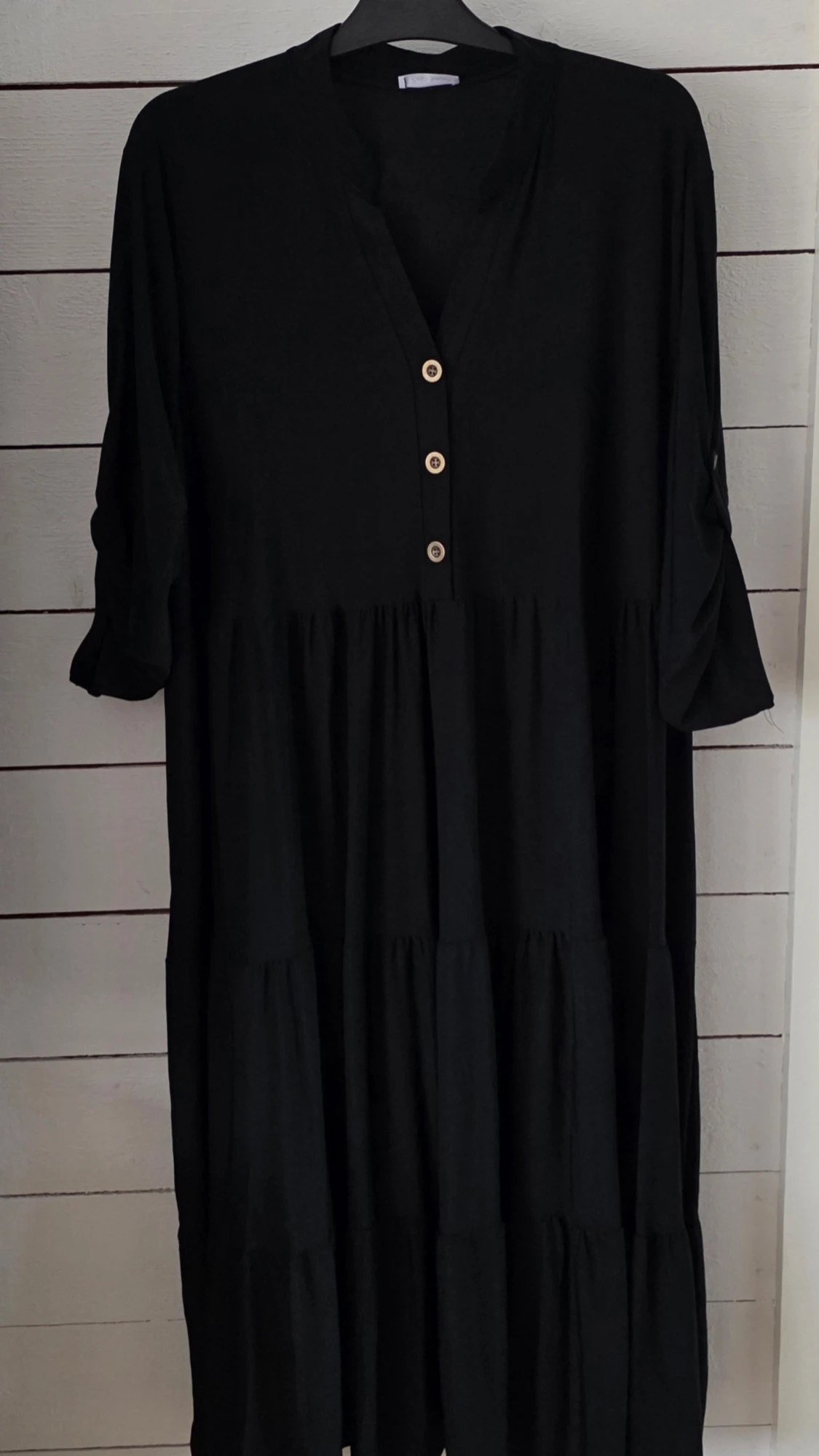 Svart långklänning från Zanca Sonne